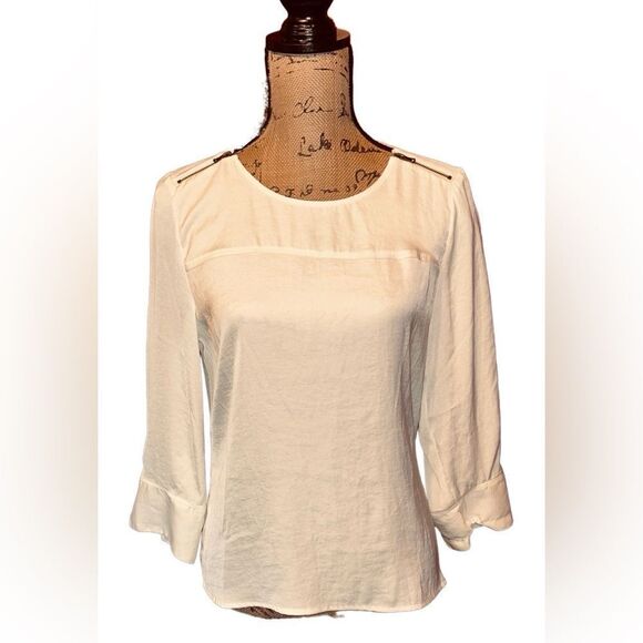 Maurices Women's Ivory Blouse Size S - Picture 1 of 3